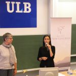 Présentation pour la conférence de Saki Santorelli à Erasme par Fabienne Bauwens et Gwénola Herbette